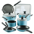 Aluminum Nonstick Cookware Pots & Pans Set Aqua