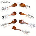 DecorBites™ 7-Piece Thai Wooden Cooking Utensil Set | Eco-Friendly Kitchen Tableware